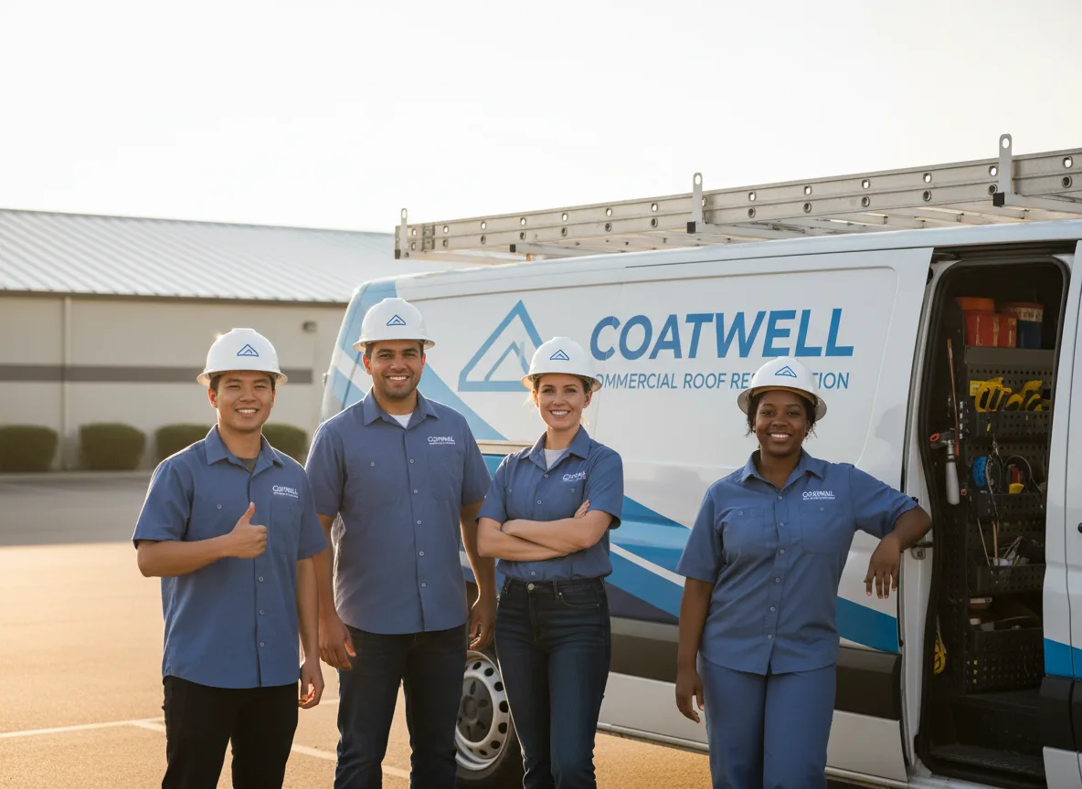 Commercial roof coating company in Albion, NY